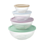 PioneerHome™ 8-Piece Glass Mixing Bowl Set - PioneerHome™