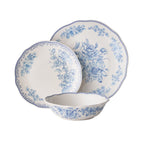 PioneerHome™ Agatha 12-Piece Stoneware Dinnerware Set, Blue - PioneerHome™