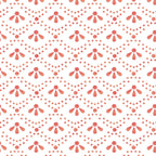PioneerHome™ Coral Tonal Scallop Peel And Stick Vinyl Wallpaper, 215-in by 20.5-in, 30.75 sq. - PioneerHome™