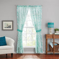 PioneerHome™ Maize Sheer Curtain Panel, Teal, 1 Panel, 50"W x 84"L - PioneerHome™
