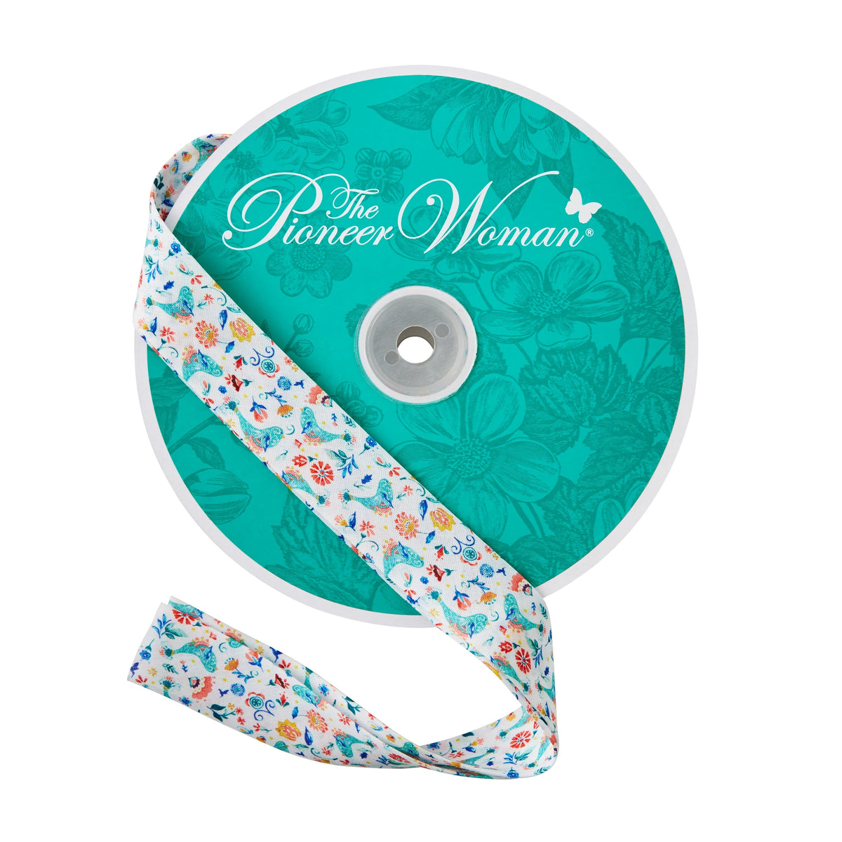 PioneerHome™ Sweet Rose Double Fold Cotton Quilt Binding Ribbon, 7/8" x 25 Yards - PioneerHome™