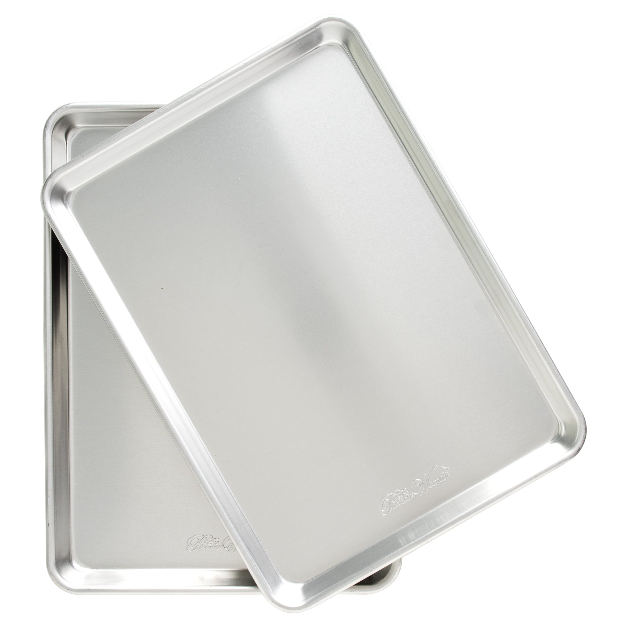 PioneerHome™ Naturals Aluminum 2 Pack Half Sheet Set Silver 17.1" x 12.1" x 1" - PioneerHome™