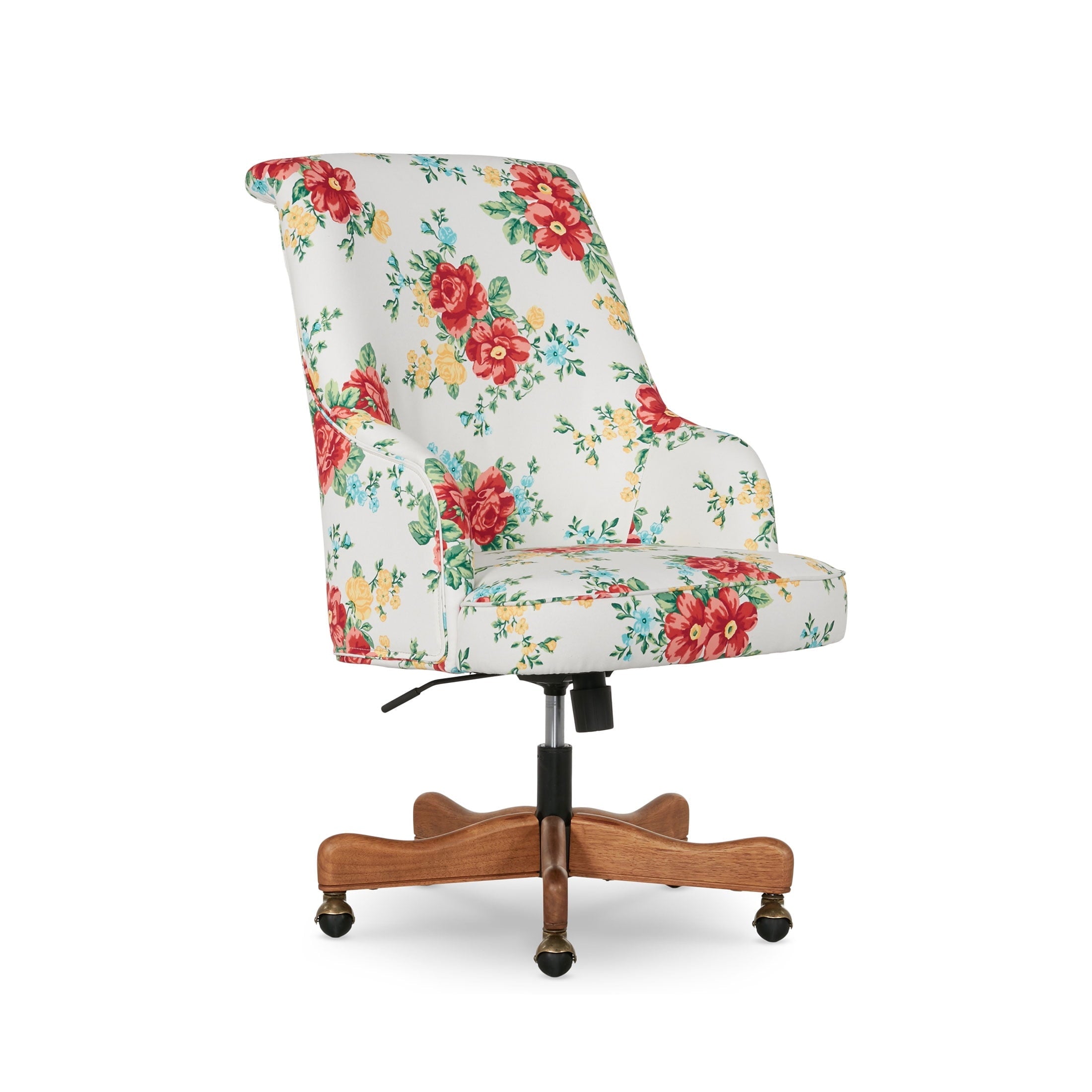 PioneerHome™ Office Chair, White - Classic Cottagecore Essential Perfect For - PioneerHome™