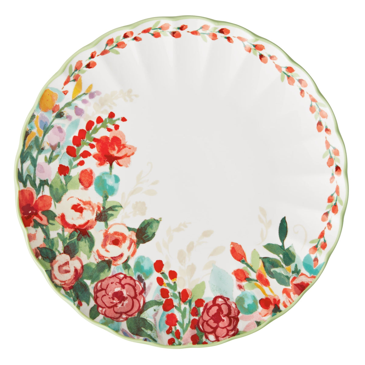 PioneerHome™ Painted Meadow 12-Piece Ceramic Dinnerware Set - PioneerHome™