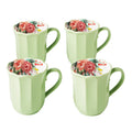 PioneerHome™ Painted Meadow 16-Ounce Ceramic Mugs, Set of 4 - PioneerHome™