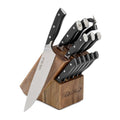 PioneerHome™ Pioneer Signature 14-Piece Stainless Steel Knife Block Set, Gray - PioneerHome™
