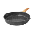 PioneerHome™ Prairie Signature Cast Aluminum 12" Fry Pan, Charcoal Speckle - PioneerHome™