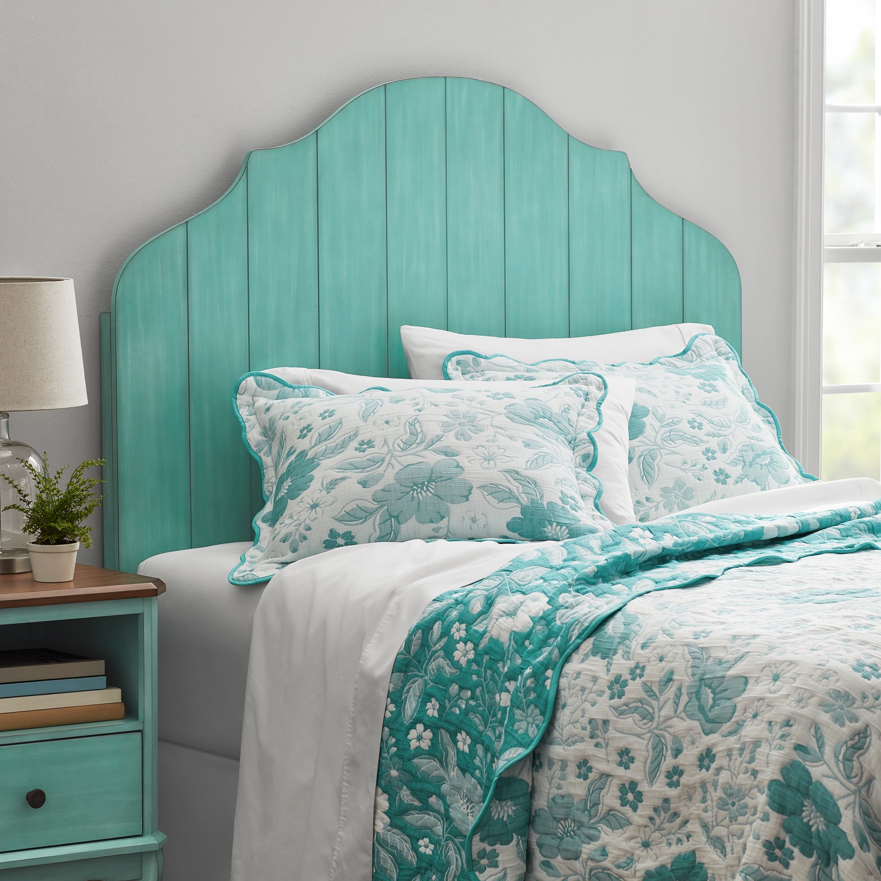PioneerHome™ Queen Headboard Made With Solid Wood Frame, White - PioneerHome™