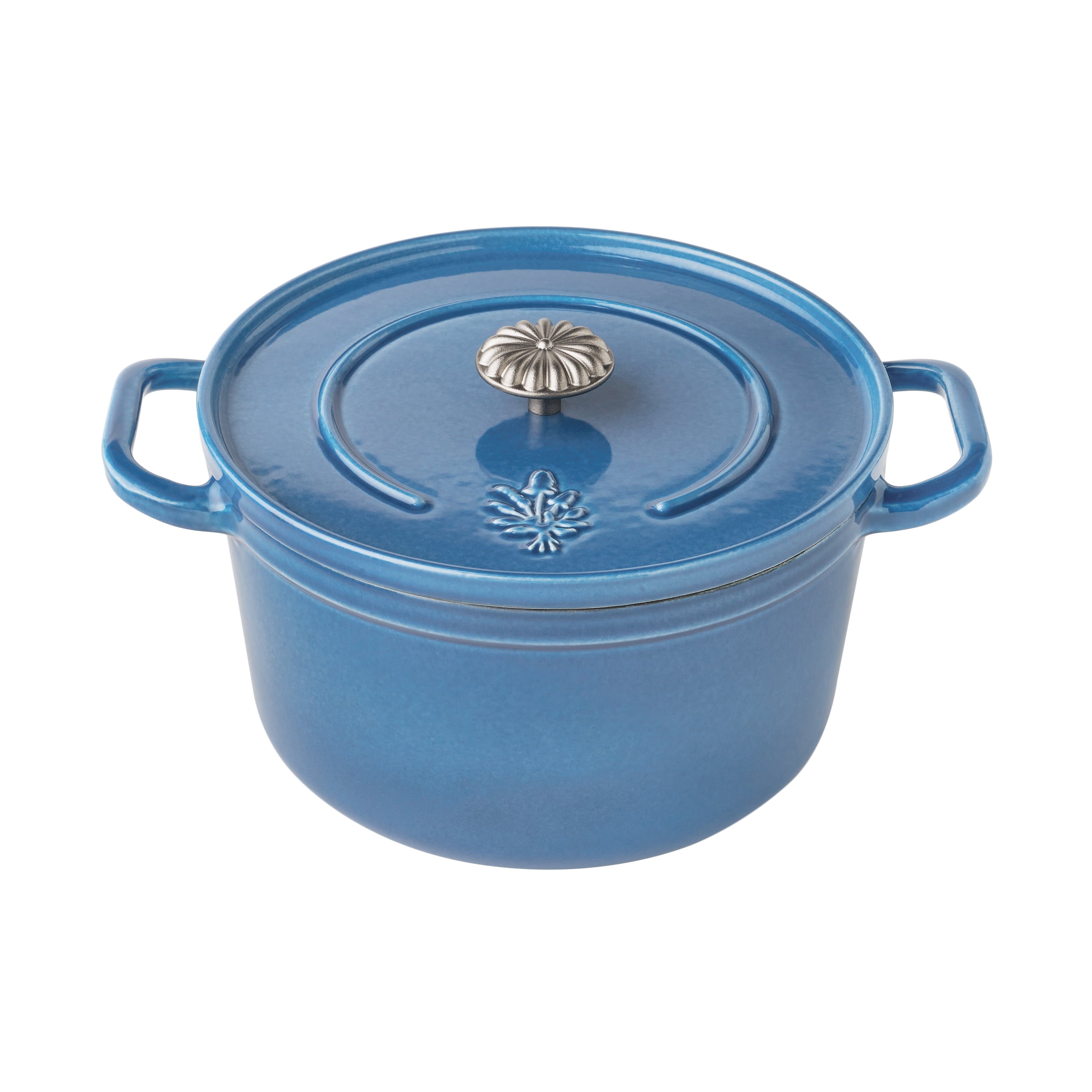 PioneerHome™ 5-Quart Enamel Cast Iron Dutch Oven with Lid, Dark Green - Rustic Home - PioneerHome™