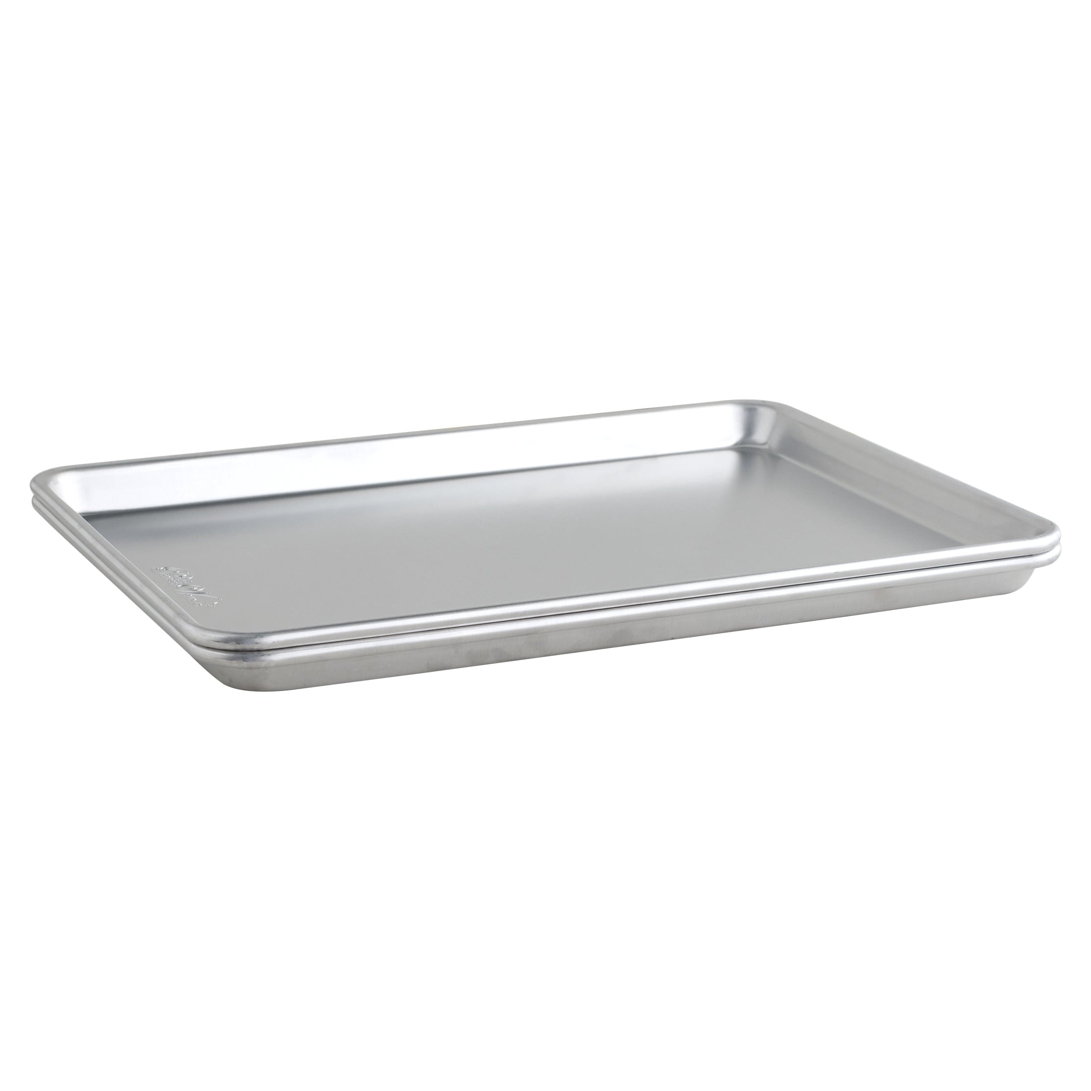 PioneerHome™ Naturals Aluminum 2 Pack Half Sheet Set Silver 17.1" x 12.1" x 1" - PioneerHome™