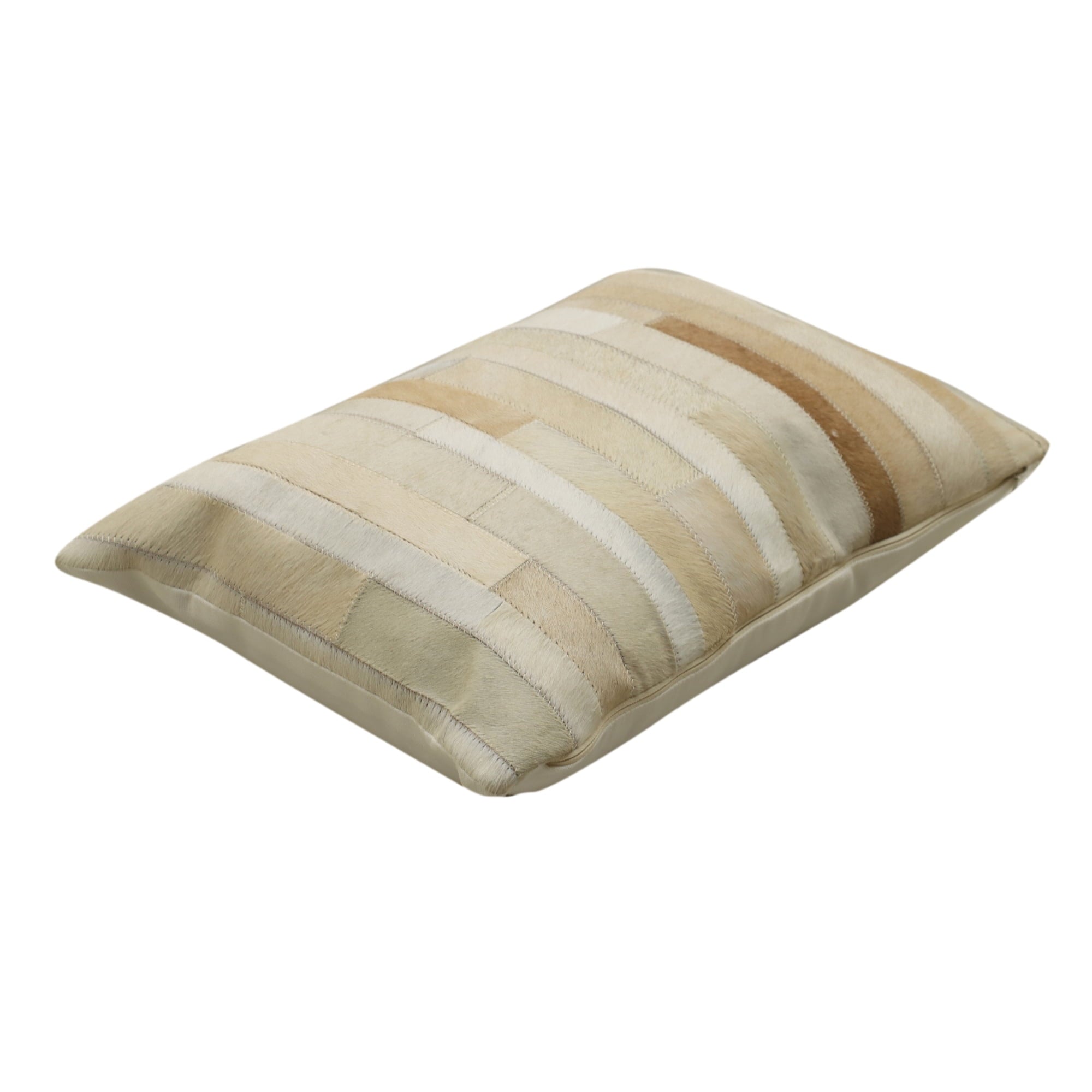 PioneerHome™ Ranch Patchwork Cowhide Lumbar Pillow 14" x 20" - PioneerHome™