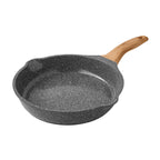 PioneerHome™ Prairie Signature 2-Piece Cast Aluminum 10" & 12" Fry Pan Set, Charcoal Speckle - PioneerHome™