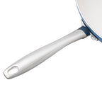 PioneerHome™ Harlow 12" Ceramic Non-Stick Fry Pan, Denim Blue - PioneerHome™