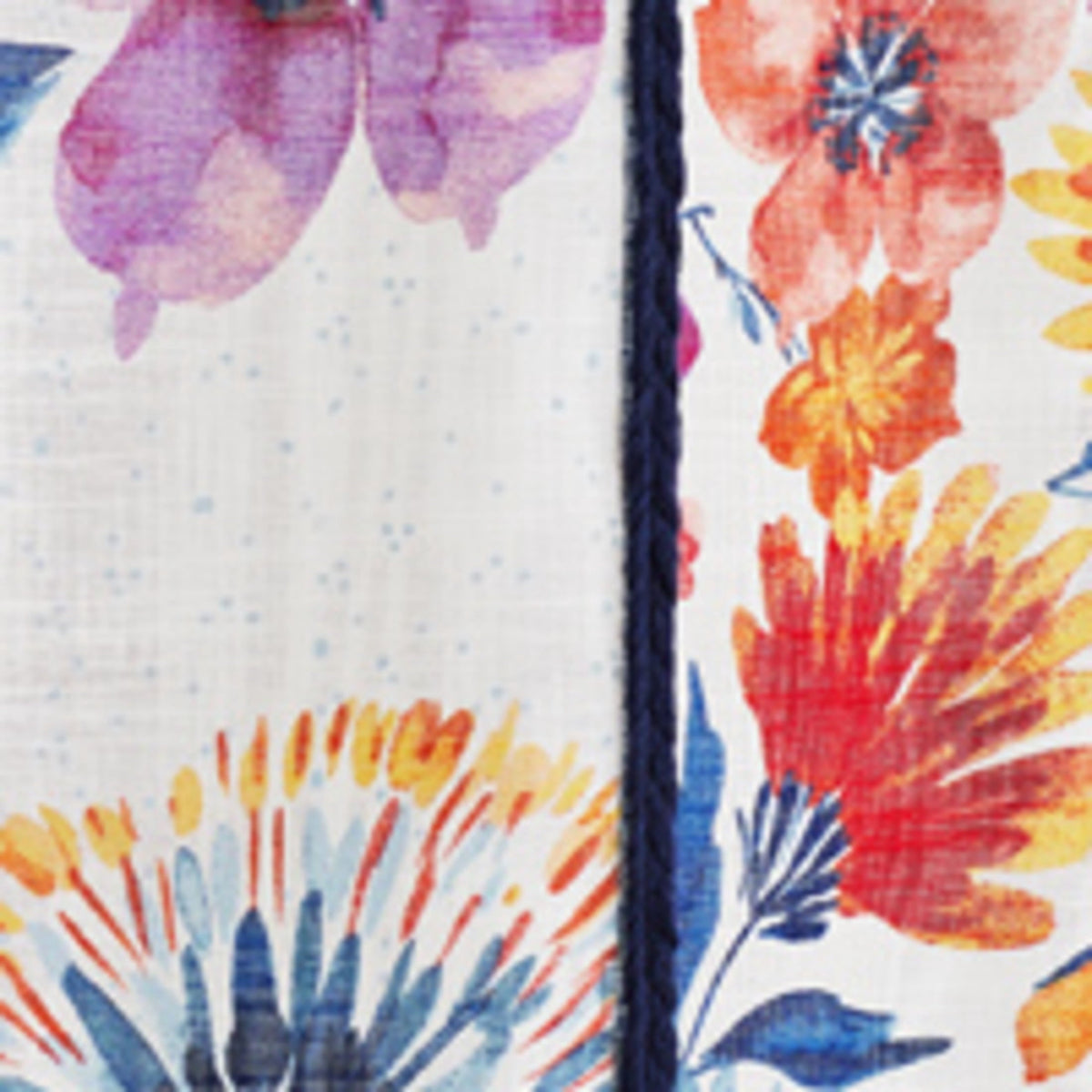 PioneerHome™ Sheer Cotton Curtain Panel, Floral,1 Panel, 50"W x 84"L - PioneerHome™