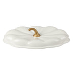 PioneerHome™ 3-Quart Oval Pumpkin Stoneware Baker with Lid, Linen - PioneerHome™