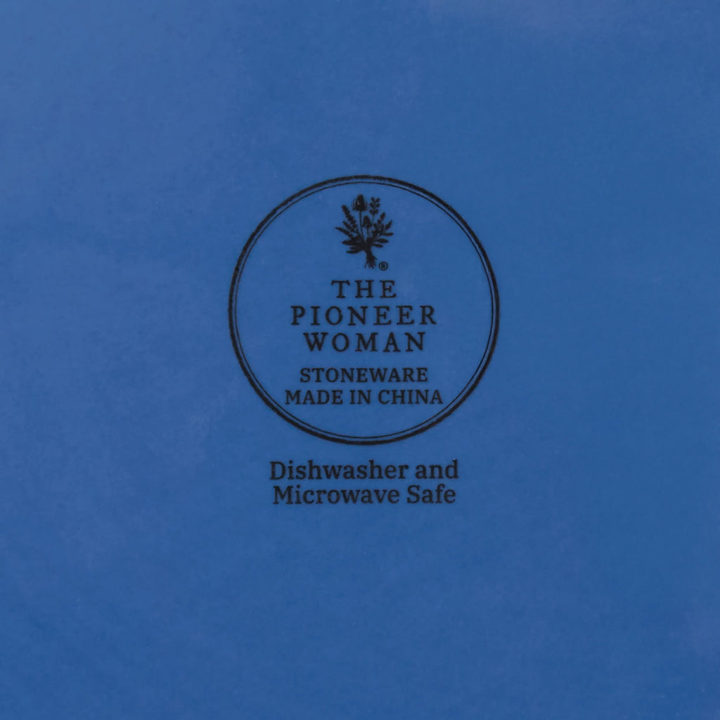 PioneerHome™ Colette 12-Piece Stoneware Dinnerware Set, Blue - PioneerHome™