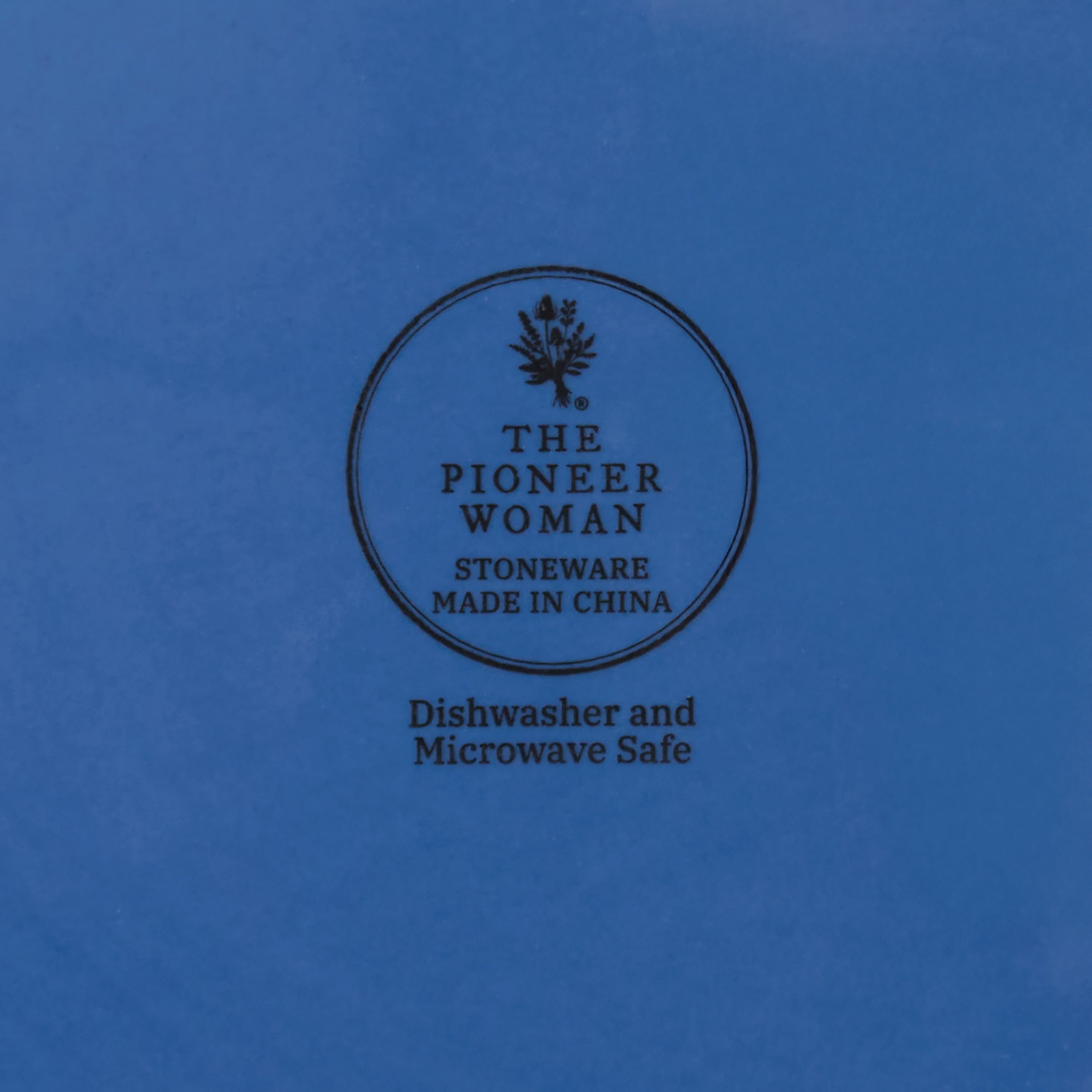 PioneerHome™ Colette 12-Piece Stoneware Dinnerware Set, Blue - PioneerHome™