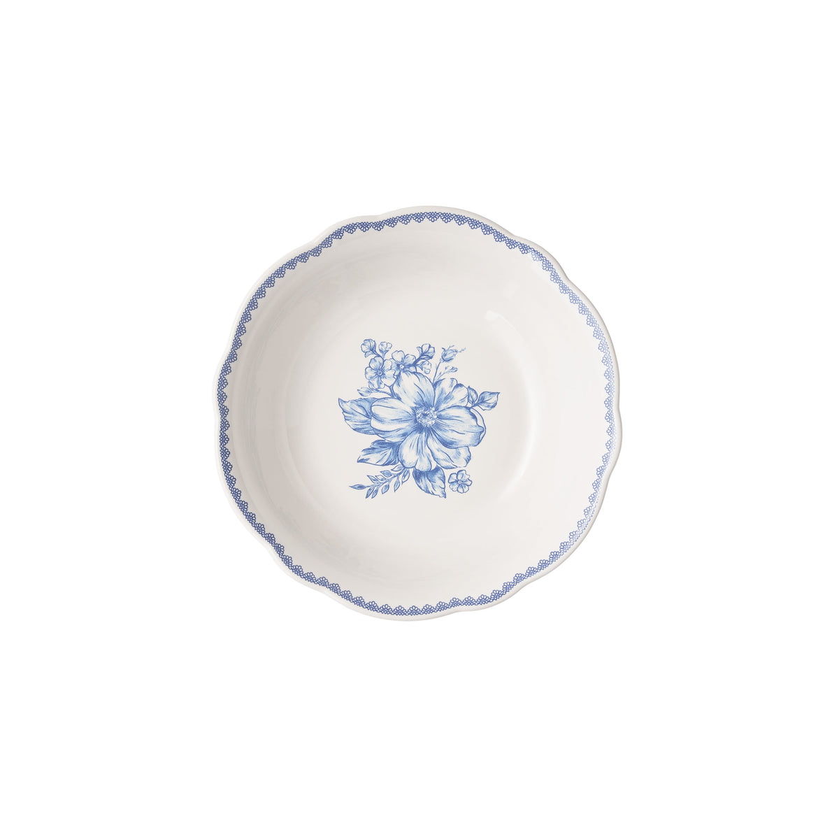 PioneerHome™ Agatha 12-Piece Stoneware Dinnerware Set, Blue - PioneerHome™