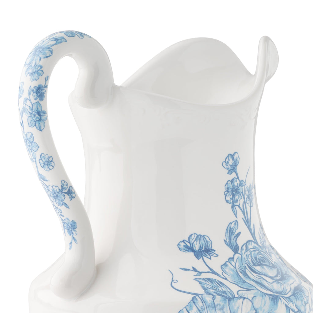 PioneerHome™ Agatha Stoneware 2-Quart Pitcher, Blue - PioneerHome™