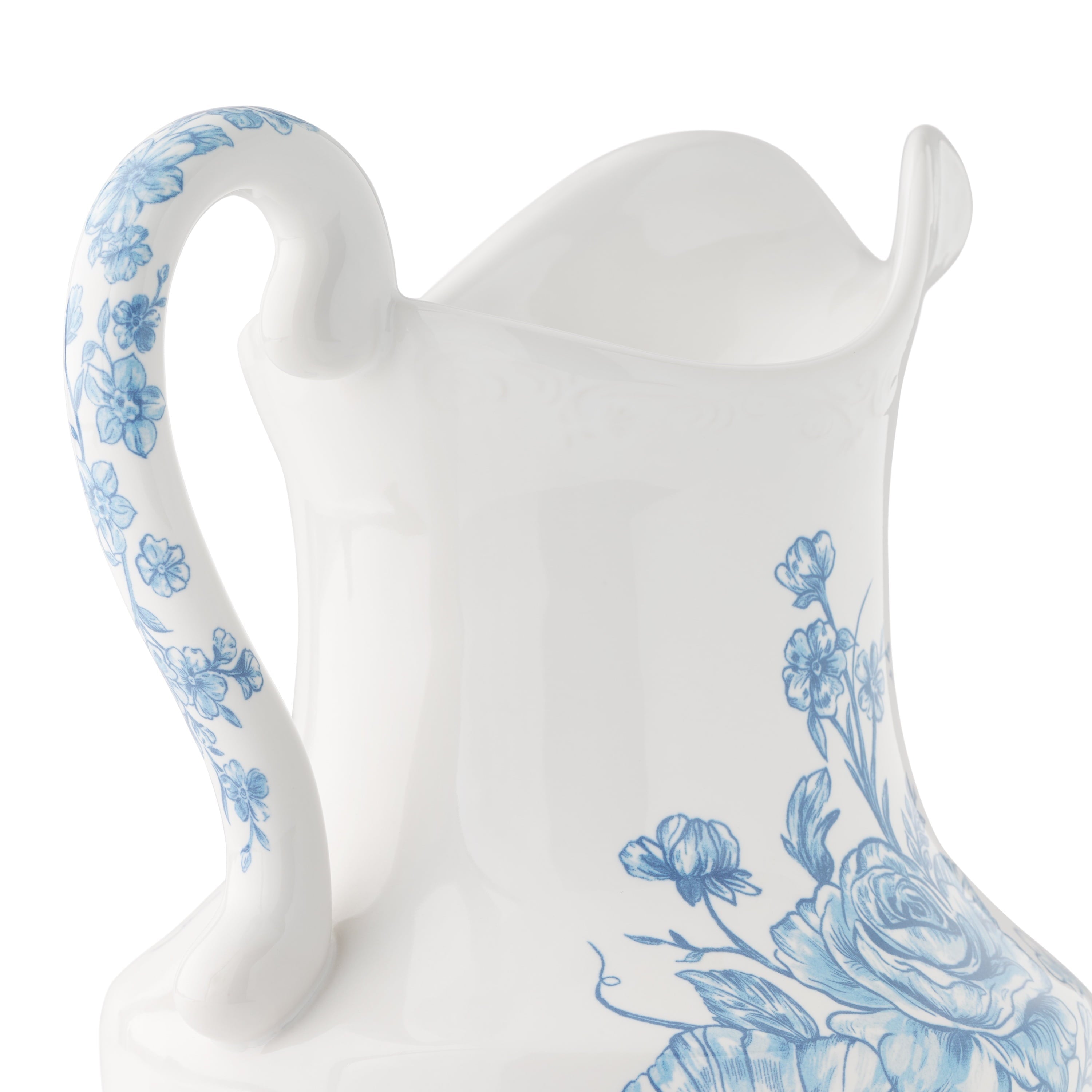 PioneerHome™ Agatha Stoneware 2-Quart Pitcher, Blue - PioneerHome™
