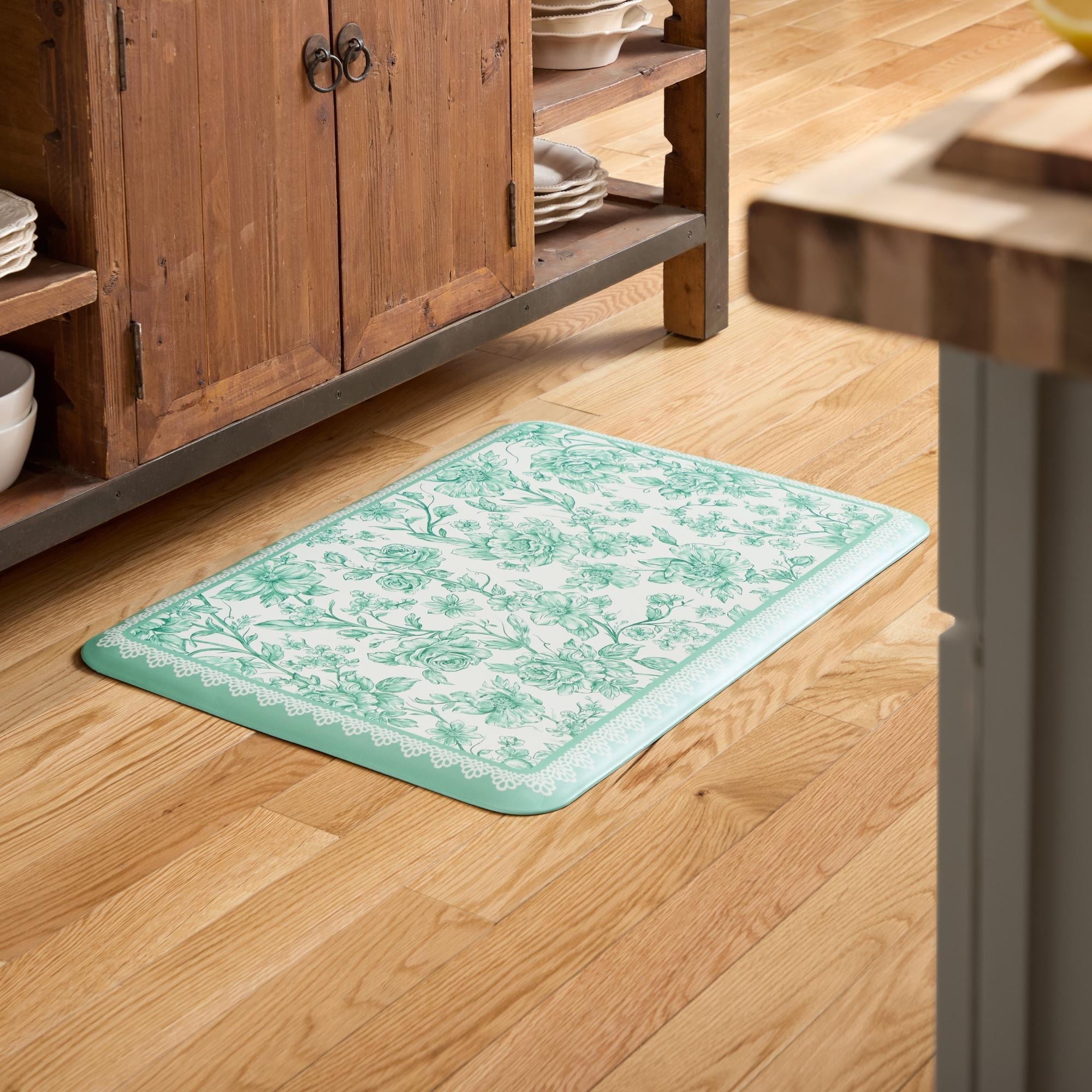 PioneerHome™ Agatha Comfort Kitchen Mat, Green, 20" x 30" - PioneerHome™