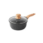 PioneerHome™ Prairie Signature 14-Piece Cast Aluminum Cookware Set, Charcoal - PioneerHome™