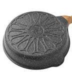PioneerHome™ Prairie Signature 2-Piece Cast Aluminum 10" & 12" Fry Pan Set, Charcoal Speckle - PioneerHome™