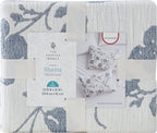 PioneerHome™ Agatha Floral Gauze Pillow Sham, Standard, Blue Dust, 2 Pack - Cozy Cottage - PioneerHome™