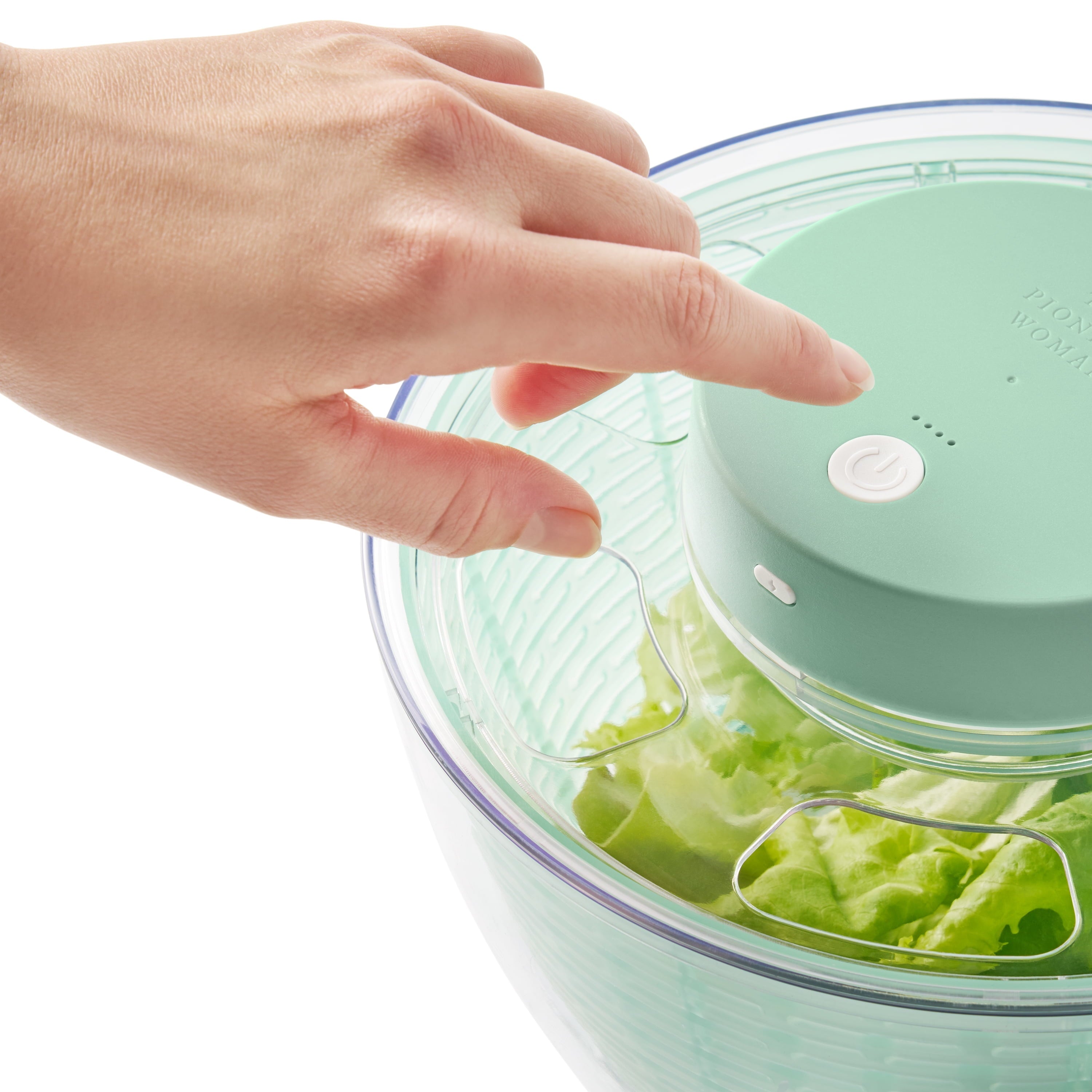 PioneerHome™ 4.5-Quart Electric Salad Spinner - Rustic Home Decor Perfect - PioneerHome™