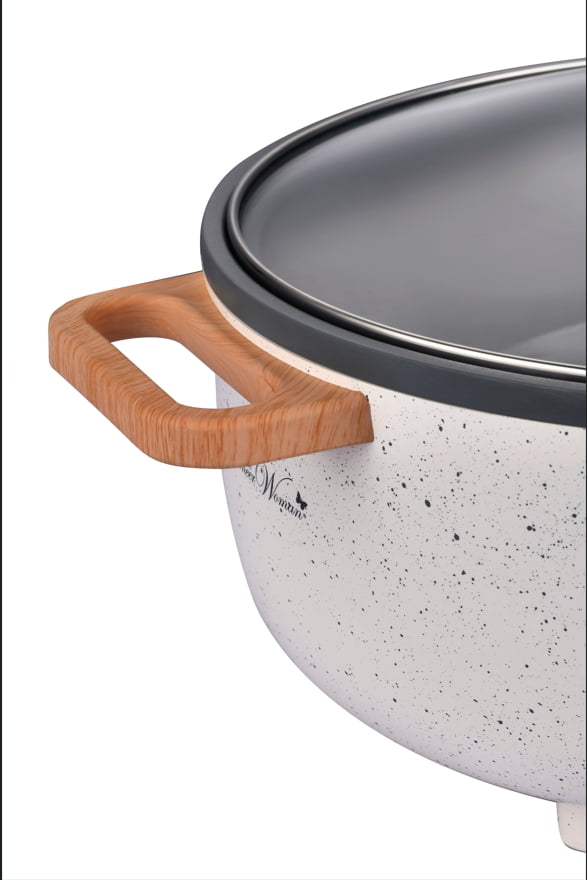 PioneerHome™ 3.5L Electric Skillet, Linen Speckle - PioneerHome™