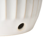PioneerHome™ Colette Stoneware Potato Keeper, White - PioneerHome™