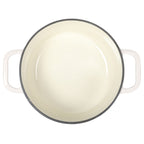 PioneerHome™ 5-Quart Enameled Cast Iron Dutch Oven with Lid, Linen - PioneerHome™