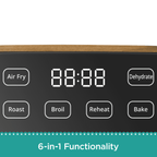 PioneerHome™ 5.8 Qt Air Fryer, Linen Speckle - Energy Efficient - PioneerHome™